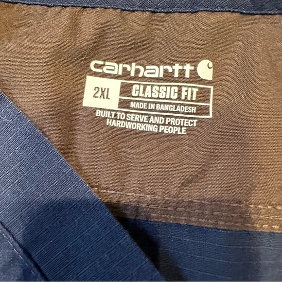 Bundle of 4 Carhartt Scrubs Tops Shirts 2X - Picture 7 of 8